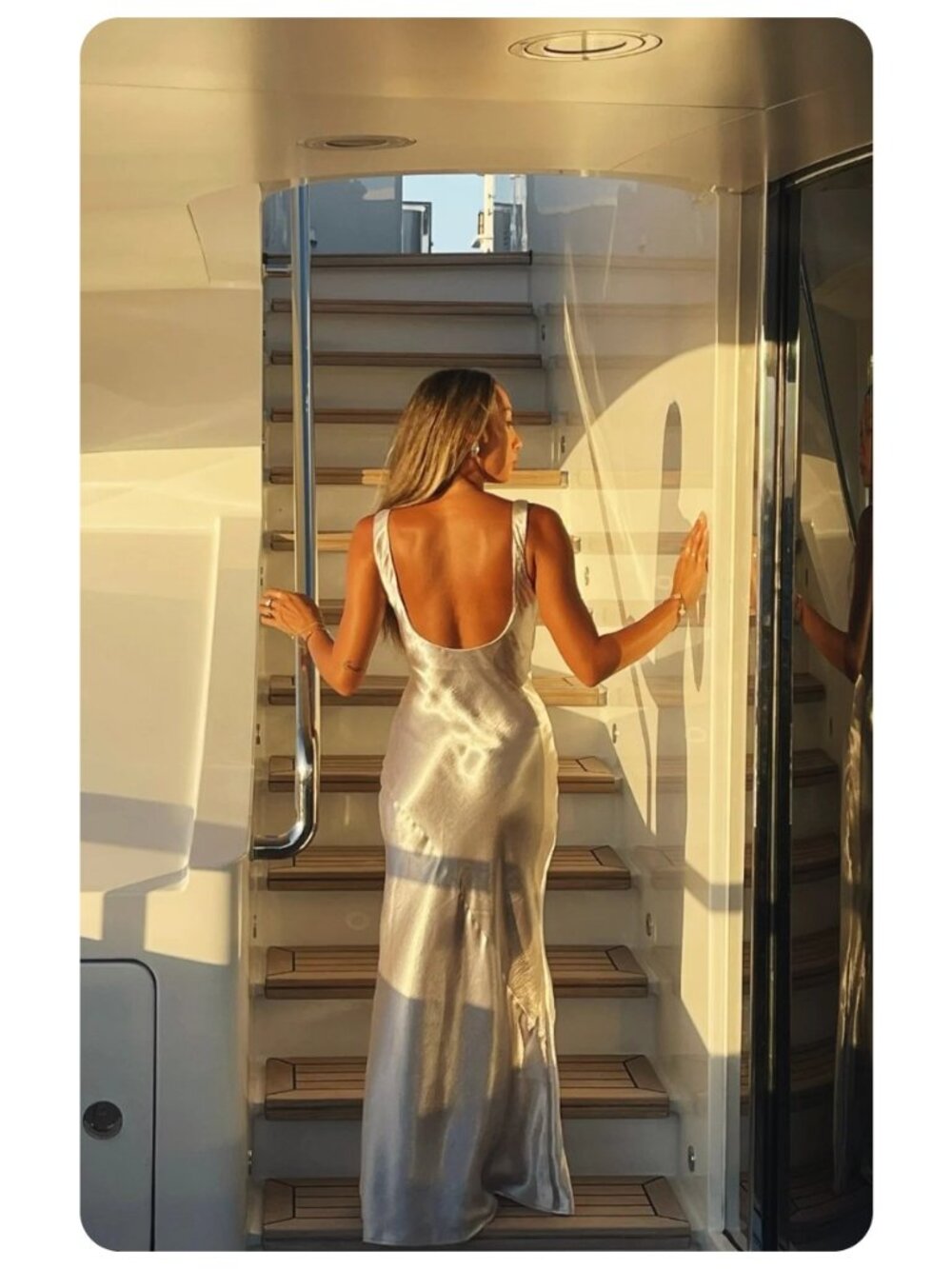NWT 12th Tribe Orion Silver Metallic Sleeveless Maxi Dress sz XL - Picture 2 of 7